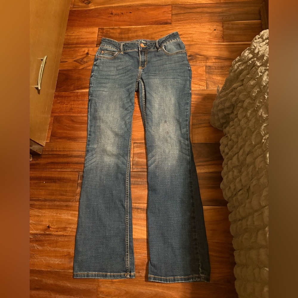 Wrangler Women’s Jeans‎ Size 5x32 Mid Rise Bootcut Dark Wash (0330)